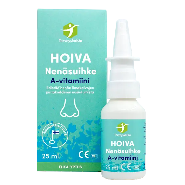 Terveyskaista HOIVA® A-vitamiini Nenäsuihke 25 ml