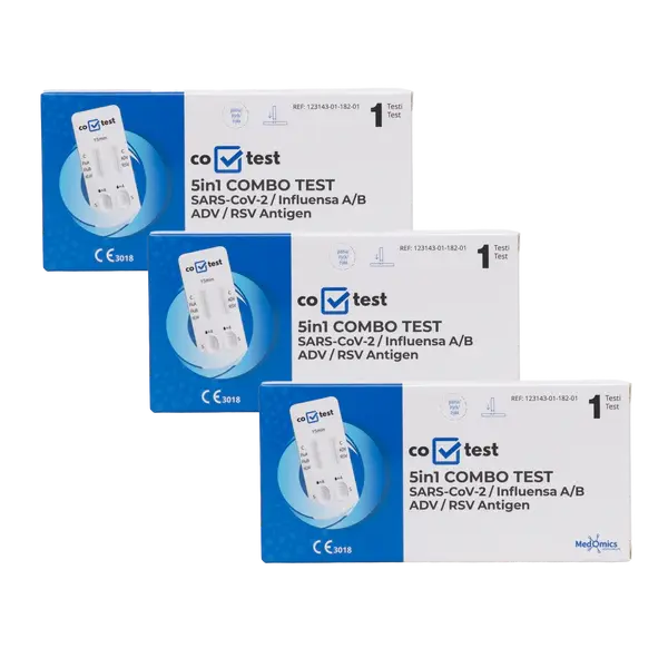 Co-Test 5in1 COMBO TEST 3 kpl PAKETTITARJOUS!