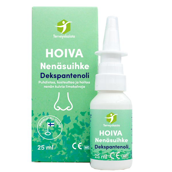 Terveyskaista HOIVA® Dekspantenoli Nenäsuihke 25 ml