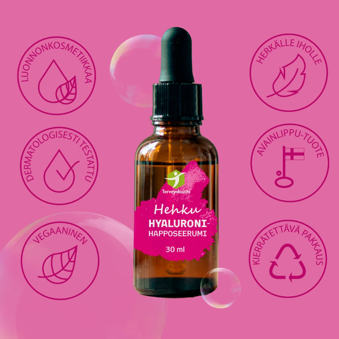 Hehku Hyaluronihapposeerumi 30 ml