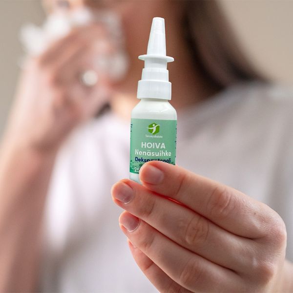 Terveyskaista HOIVA® Dekspantenoli Nenäsuihke 25 ml 3 kpl PAKETTITARJOUS!